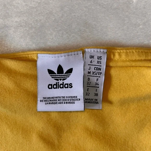 Adidas Original Three Stripe Tube Top - Picture 6 of 6